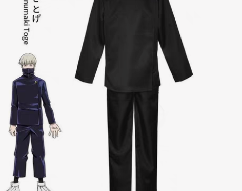 狗卷棘cos服，黑色款 只在试妆的时候穿过...