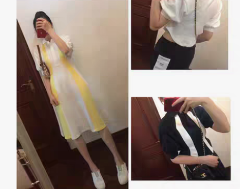 转卖设计师线21夏季新品 运动风polo领...