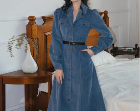 转卖法式高冷御姐赫本港风气质女装高级感收腰...