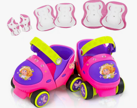 转卖宝宝溜冰鞋2-3岁初学者可调4小童轮滑...