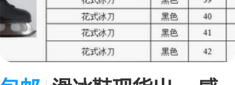 包邮滑冰鞋现货出， 感兴趣的话点“我想要”...