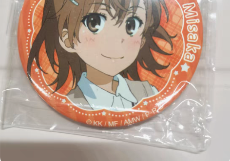 【出】某科学的超电磁炮周边正版吧唧 马口铁徽章 13r一个，...