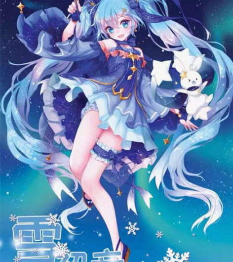 雪初音cos初音未来2初音miku星与雪的...