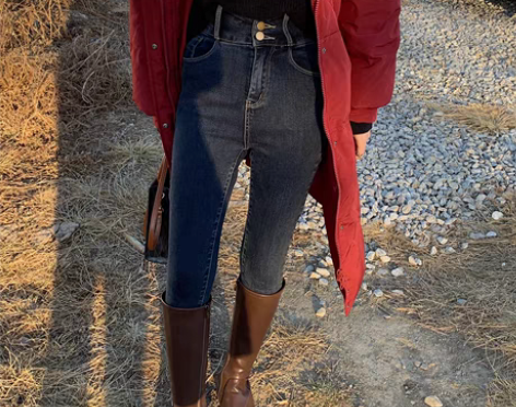 转卖暖宝宝紧身小脚裤 发热薄绒 瘦而保暖！...