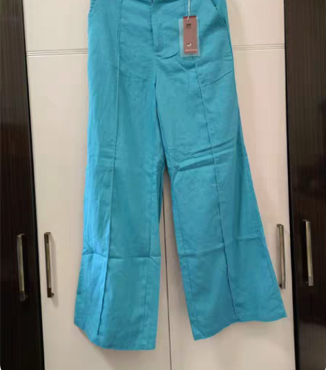 包邮175/80A棉麻裤，仅仅穿过一次，不...