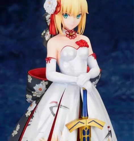 saber 阿尔托莉雅 和服礼装 仙鹤礼服...