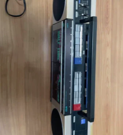 复古老式唱片机，金属双卡收录机录音机，可接...