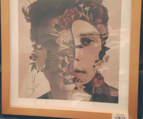 Shawn Mondes萌德签名海报带框出...