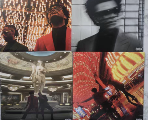 只剩左下 the weeknd 7寸单曲胶...