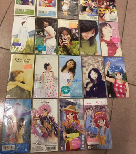 8cm三寸cd小碟原装正版99新 90/张...