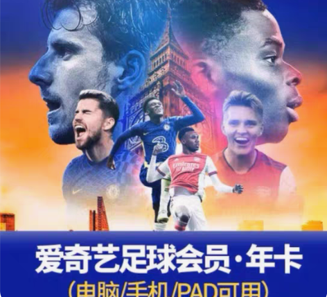 包邮爱奇艺体育会员年卡 365天1年直充你的号  可叠加10...