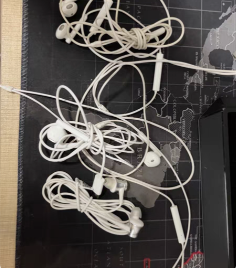 华为typc接口耳机，加一个小米3.5mm...