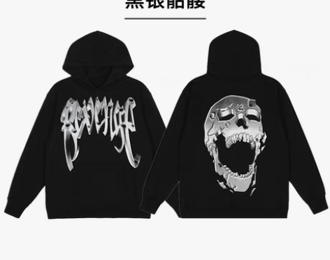 转卖Revenge卫衣刺绣XXX龙骨万圣节...