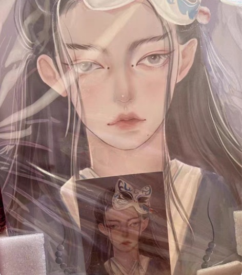 【出】宋亚轩饭制无框画小林很宅 碧眼狐狸 ...