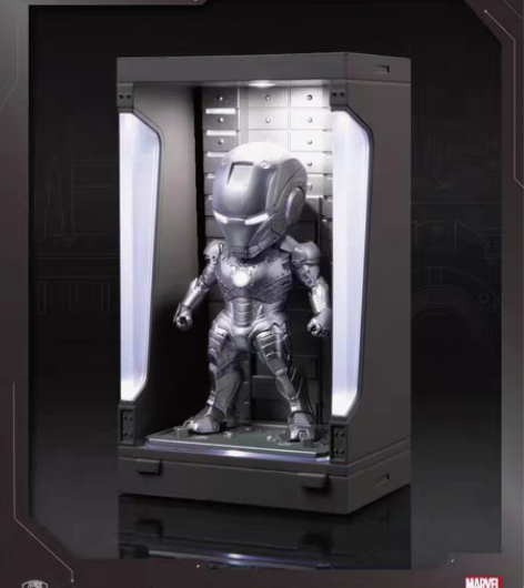 包邮野兽王国 漫威钢铁侠3格纳库MK2套装...