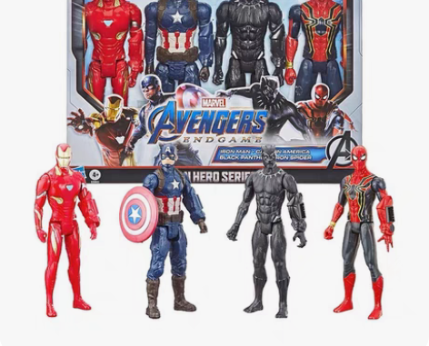 孩之宝漫威复仇者联盟黑豹2电影同款可动手办...