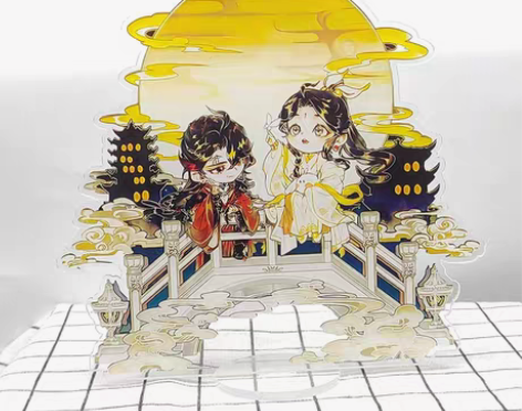 转卖天官赐福立牌动漫画花城谢怜太子悦神手办...