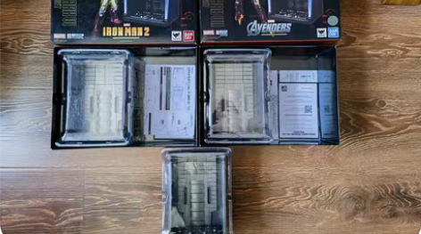 包邮万代SHF正版钢铁侠格纳库 SHF豪华...