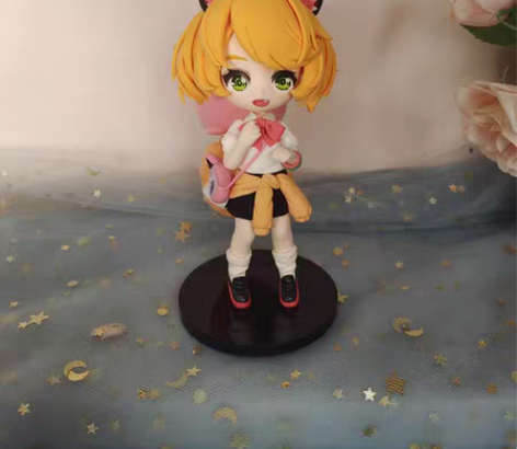 包邮粘土手办王者荣耀妲己，来图定制，生日礼...