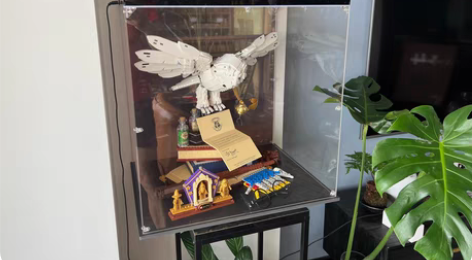 一个储物箱 不含里面陈列的物品 带白灯 刚...