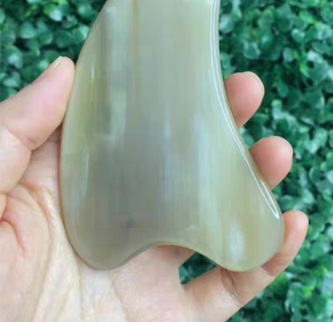 包邮95号——0.6cm厚度牛角刮痧板三角...