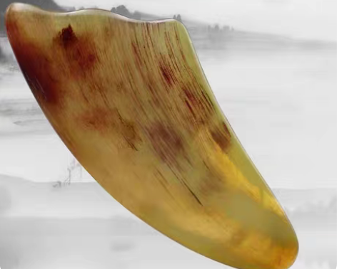 包邮清仓天然牛角刮痧板 【产品名称】:天然...