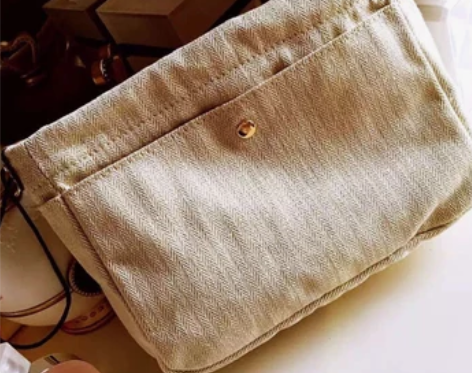 转卖定制加厚帆布高品质内胆包铂金凯莉包中包...