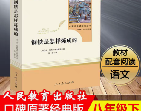 包邮「八年级下册」钢铁是怎样炼成的 原著正...