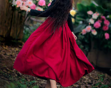 转卖全新带吊牌。拾光裁缝 原创《红与黑》复...