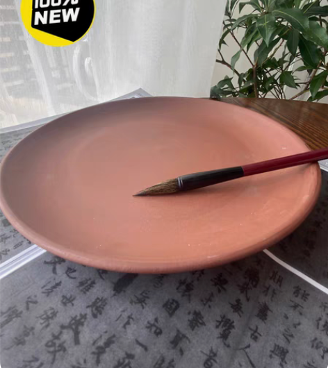 包邮【包邮】宜兴原矿紫砂墨碟/笔舔/调色盘...