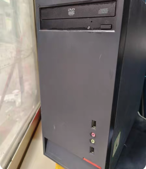 二手台式电脑联想品牌全套四核高配i3i5办...