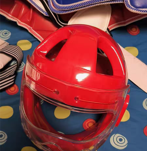 诚忠跆拳道护具2号，适合120-140cm...