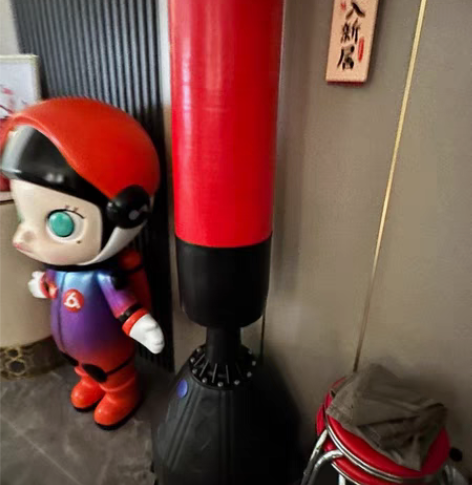 儿童拳击沙袋散打立式家用小孩跆拳道训练器材...