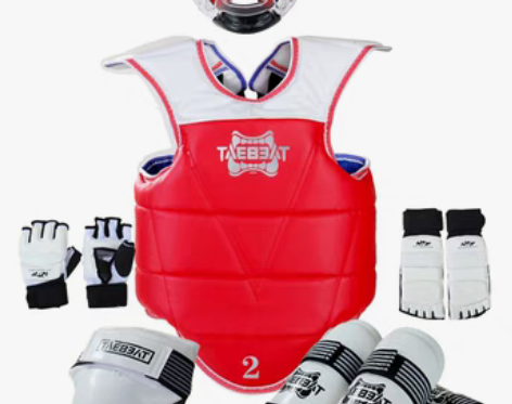 转卖跆拳道护具全套儿童五八件套实战比赛型装...