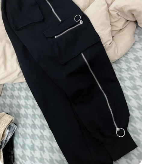 包邮女装工装裤 中等厚度～穿两次 八九新 ...