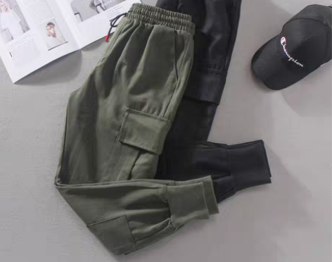 转卖工装裤女秋冬2021新款小个子嘻哈潮i...