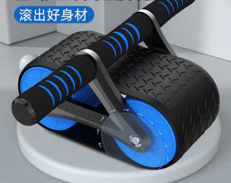 转卖健腹轮自动回弹收腹练腹肌神器腹部健身器...