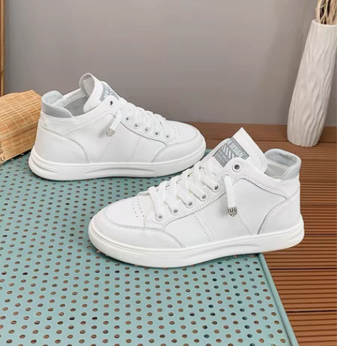 2022新款真皮小白鞋女板鞋女鞋加绒鞋子高...