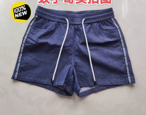 全新有吊牌夏季休闲短裤女 松紧腰运动短裤女...