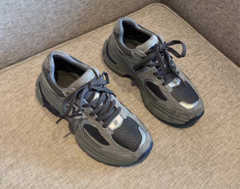 转卖#百搭老爹鞋 韩版老爹鞋女2022春秋...