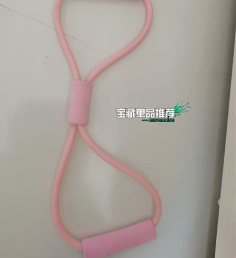 8字拉力器家用健身弹力带瑜伽器材女练开肩美...