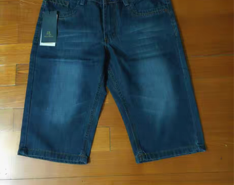 POLOVILLAE男式牛仔短裤 给孩子买...