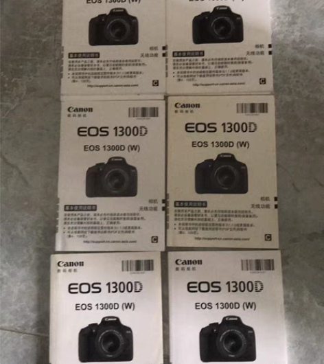 包邮佳能1300D拍照指南，小本，原装二手...
