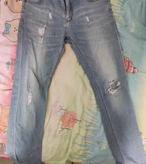 A21牛仔裤，适合175到180身高穿，体...