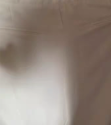 网红长裤白色阔腿裤 雪纺哦 版型很好 因为...