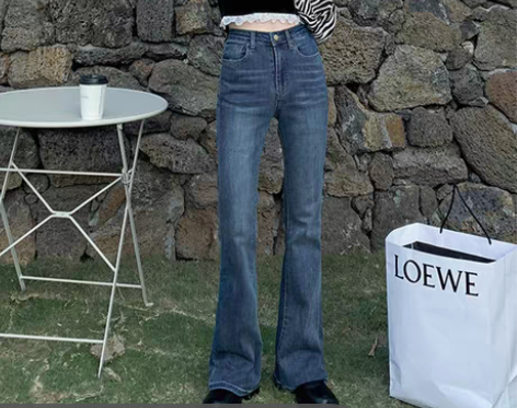 转卖博主闲置??LGKG牛仔裤女辣妹设计感...