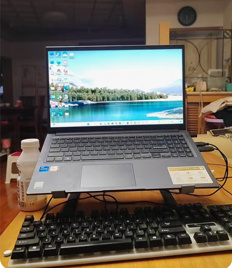 华为无畏i5全新的，过年买的有发票，家里不...