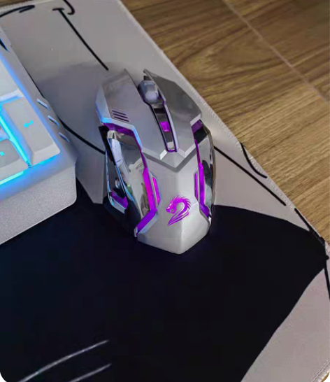 可充电式无线鼠标无线机械笔记本电脑电竞游戏...