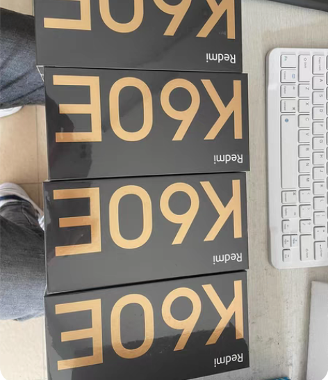 红米k60e，12+256黑白各两台，全新...