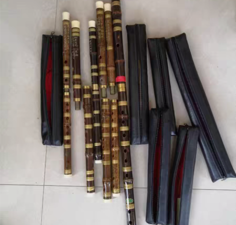 天津森雀老笛子一堆 完好无裂，小a，g，f...